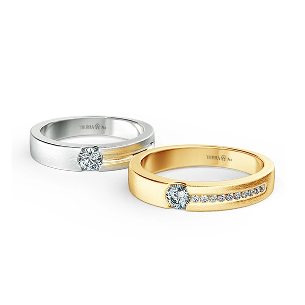 Cặp nhẫn cưới kim cương NCC3003