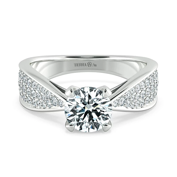 Nhẫn kim cương Diamond Bowtie NKC0009