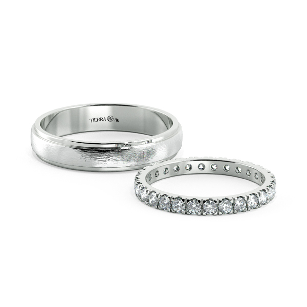 Cặp nhẫn cưới Eternity NCC0006 1