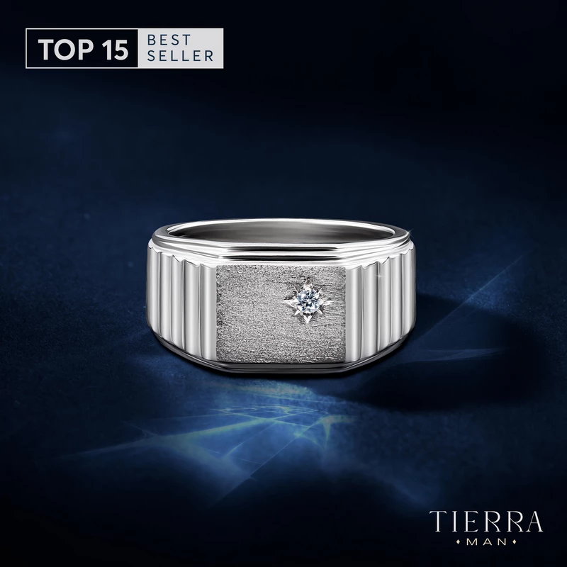 Nhẫn nam bạch kim kim cương NNA2102 - Top 15 Best Seller